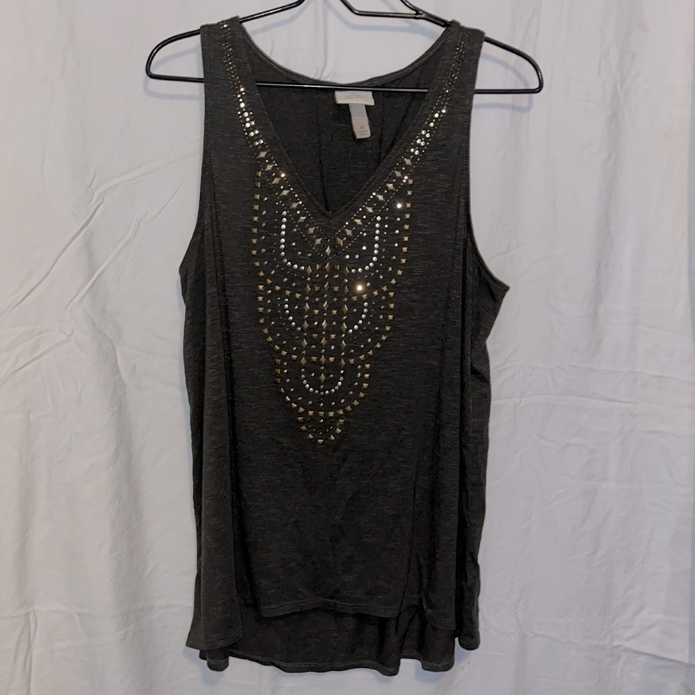 Green XL Knox Rose Tank